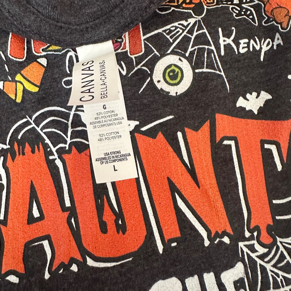 Disney Haunt Around the World Graphic Tee - Black - Picture 5 of 6